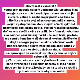 K situaci se nakonec vyjádřila i Rytmusova Jasmina.
