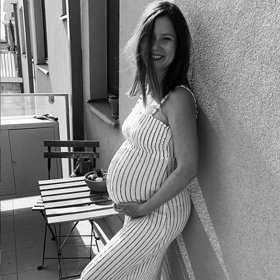 Ivana je v 9. měsíci.