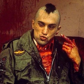 Ve snímku Taxikář hrál citově frustrovaného vietnamského veterána Travise Bickla jednajícího na vlastní pěst ve snaze očistit radikálními činy společnost od násilí, drog a prostituce.