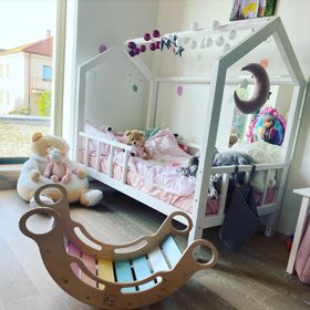 Tento dětský pokojíček obývá její dcera Mia.