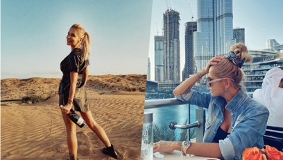 FOTO: Dara Rolins prchla do Spojených arabských emirátů.