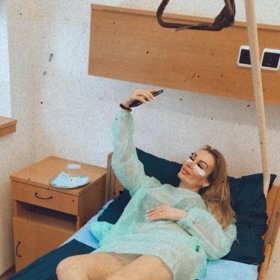 Eva si návštěvu kliniky užívala.