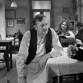 S Vladimírem Menšíkem pili jak na scéně, tak za ní.