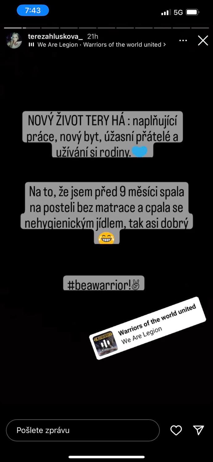FOTO: Tereza Hlůšková si žije spokojeným životem. – stránka 79