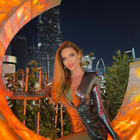 Krásná modelka Andrea Verešová.