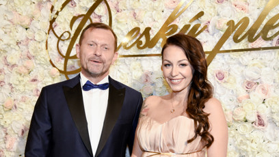 FOTO: Agáta Hanychová na Českém plese.