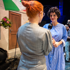 Iva Pazderková během rozhovoru pro eXtra.