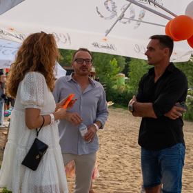 Roman Šebrle na začátku Prima party.