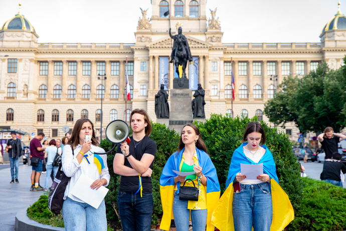 FOTO: Demonstrace na Václavském náměstí. – stránka 806