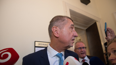 FOTO: Bývalý premiér Andrej Babiš stanul před soudem.