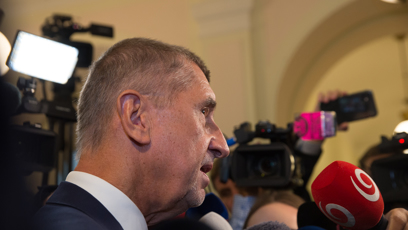 FOTO: Andrej Babiš stanul před soudem.