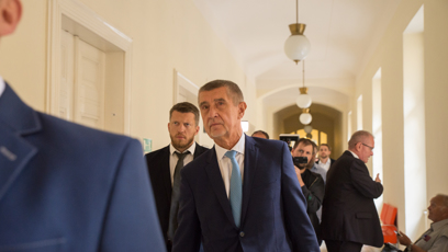 FOTO: Bývalý premiér Andrej Babiš stanul před soudem. Ten projednává kauzu kolem Čapího hnízda.