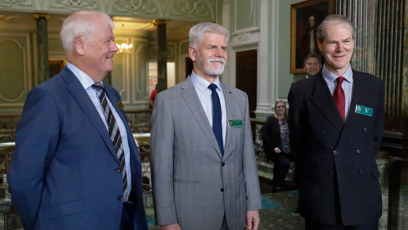 FOTO: Prezident Petr Pavel měl v Londýně velmi nabitý program.