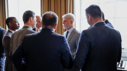 FOTO: O názory Petra Pavla byl velký zájem.