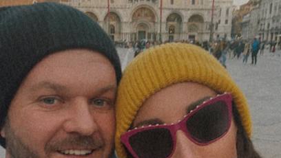 FOTO: Agáta Hanychová a její partner Jiří.