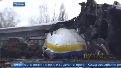 FOTO: Neradostný pohled na letišti Hostomel.