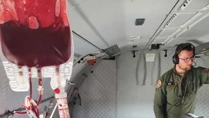 FOTO: Zraněná ukrajinská dívka byla převezena do Česka.