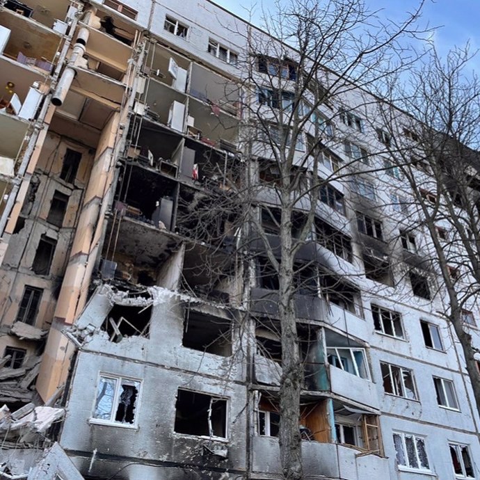 FOTO: Rusové pálily na civilní čtvrti. – stránka 1235