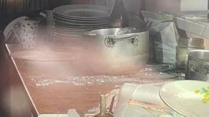 FOTO: Granát v zásobníku pračky. Cílem není nikdo jiný než navrátivší se civilisté.