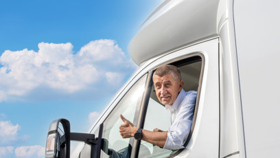 FOTO: Andrej Babiš vyráží po Česku.