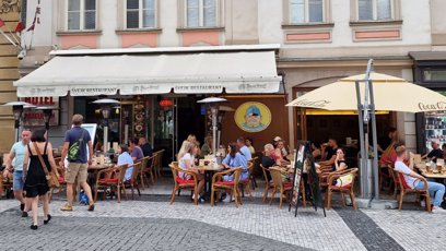 FOTO: Sedí zde většinou turisté.