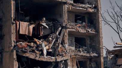 FOTO: Z domu moc nezbylo.