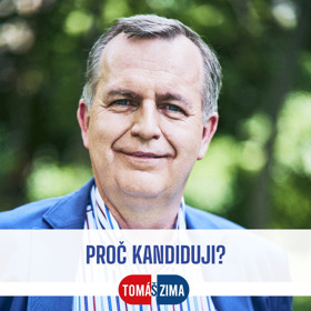Prezidentská kampaň Tomáše Zimy se stala terčem výsměchu. Může za něj ne vždy úplně povedená grafika a slogany. 