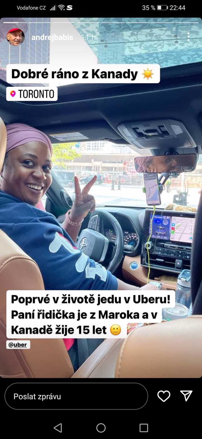 FOTO: Jízda Uberem. – stránka 1232