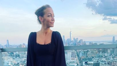 FOTO: Agáta v New Yorku.