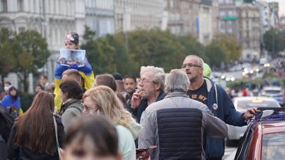 FOTO: Účastníci demonstrace.