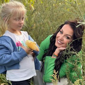 Agáta s dcerou Miou. 