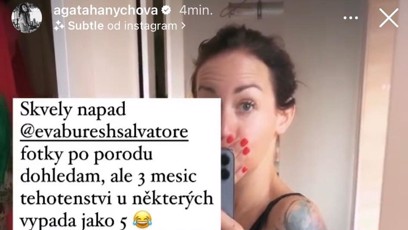 FOTO: Agáta se přidala také.