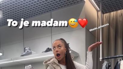 FOTO: Dominika chtěla jen pomoct kamarádce vybrat boty.