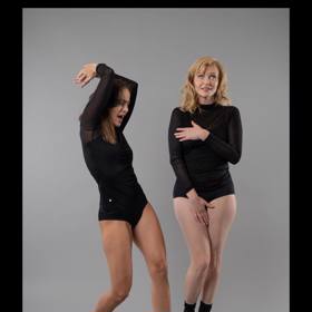 Tereza s Aňou si focení užily.