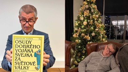 FOTO: Andrej Babiš pečlivě studuje.