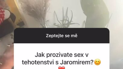 FOTO: Agátu pobavil dobrý dotaz od fanoušků.