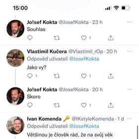 Ostře reagoval na komentáře.