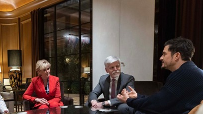 FOTO: Schůzky se zúčastnila i Eva Pavlová.