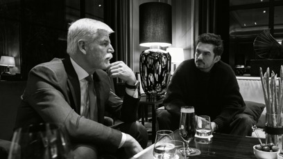 FOTO: Petr Pavel s Orlandem Bloomem.