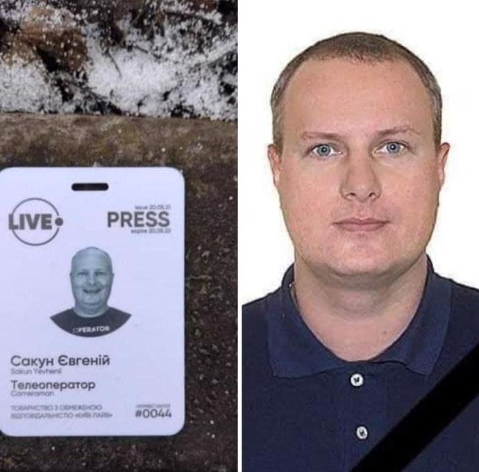 FOTO: Jevgenij Sakun zemřel při útoku na kyjevskou televizní věž. – stránka 1332