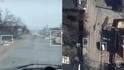 FOTO: Je vidět, že levé záběry z druhého dubna sedí s těmi, které satelit pořídil 19. března.