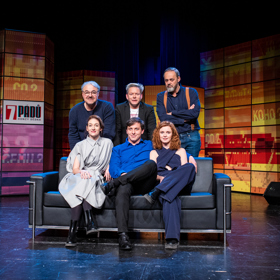 Celá sestava v pořadu 7 pádů Honzy Dědka.