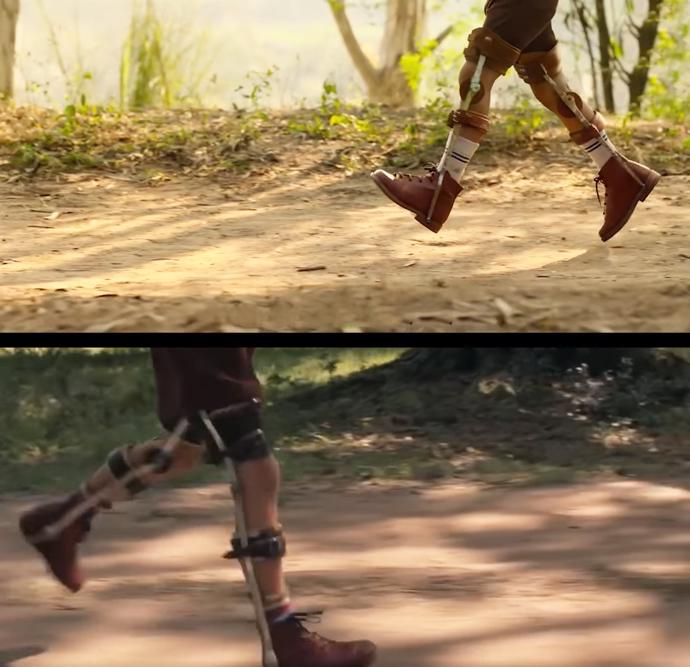 FOTO: Porovnání indické verze Forresta Gumpa (nahoře) s americkým originálem z roku 1994 (dole). – stránka 15