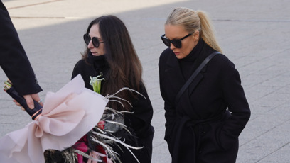 FOTO: Na pohřbu Pokorného nemohla chybět Simona Krainová.