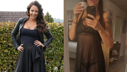 FOTO: Agáta Hanychová ukázala svou postavu.