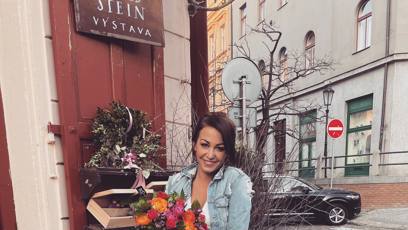 FOTO: Agáta vypadá velmi šťastně.