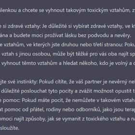 Denisa Nesvačilová už ví, jak se chovat při hledání partnerů.