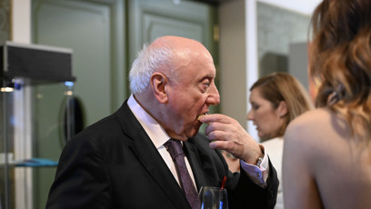 FOTO: Felix Slováček si večer užíval.