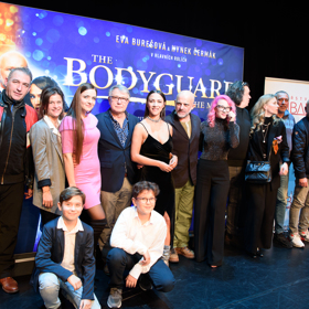 Představení muzikálu The Bodyguard.