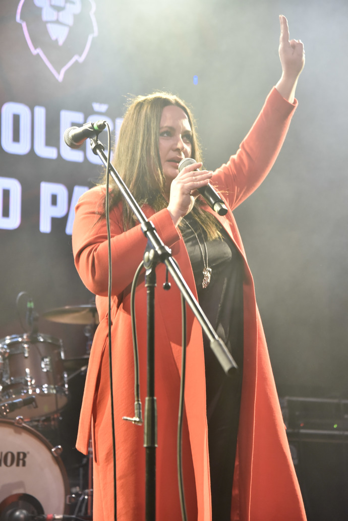 FOTO: Jitka Čvančarová na akci Společně pro Pavla. – stránka 3013
